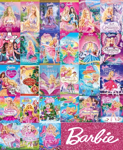 All Barbie movie posters